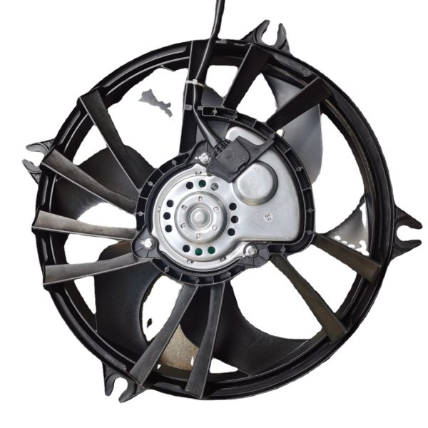 Универсальный 12 дюймовый охлаждающий вентилятор прямого лезвия для радиатора автомобилей Mazda в черном пластике