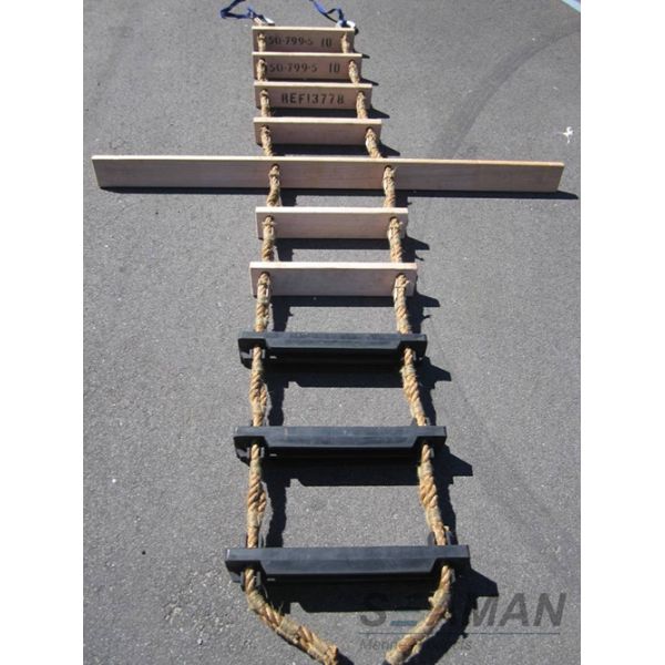 Древесина SOLAS/алюминиевая аварийная ситуация трапа безопасности шлюпки/трапа веревочки пилотов