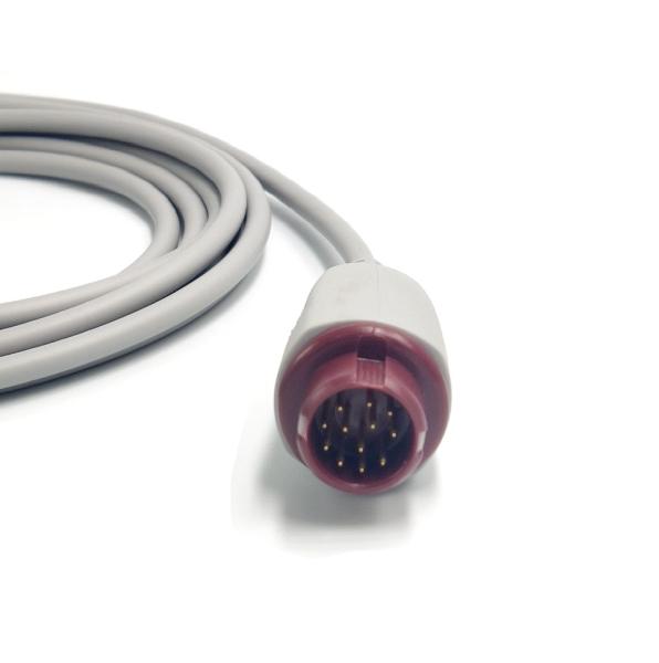 12pin Medical IBP Adapter Cable Compatible Mindray 3mtr