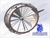Air Blower Damper For High Pressure Centrifugal Blower Centrifugal Fan Accessories Second Stage Impeller Wheel