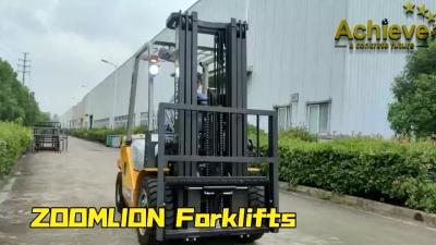 Elevador FD80Z-Y 440V de 8 Ton Diesel Heavy Duty Fork