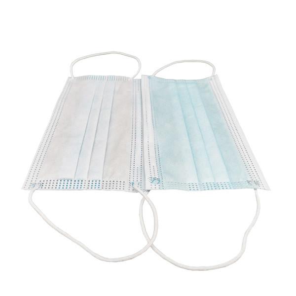 Medical 3 Ply Non Woven Face Mask Disposable Face Protected Filter 95% BFE