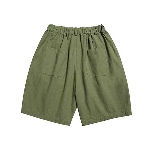 OEM maufactory  Summer men's solid color front bag shorts  loose straight tube work pants