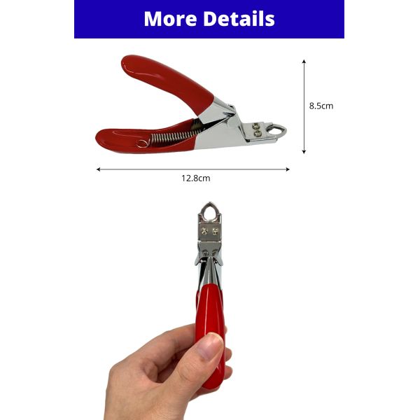 Pet Nail Clipper Stainless Steel Safe Grooming Tool For Dogs, Cats & Small Pets