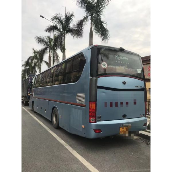 Автобус кондиционера автобуса руки Seater Kinglong XMQ6129 2-ого автобуса 52 тренера подержанный для продажи