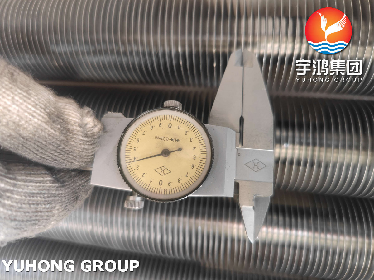 ASTM A179 L Type Fin Tube , Wound Fin Tube for Economizer and Air preheater