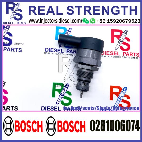 BOSCH Control Valve 0281006074 DRV Regulator Solenoid 0281006074 for Audi, seats, Skoda and Volkswagen