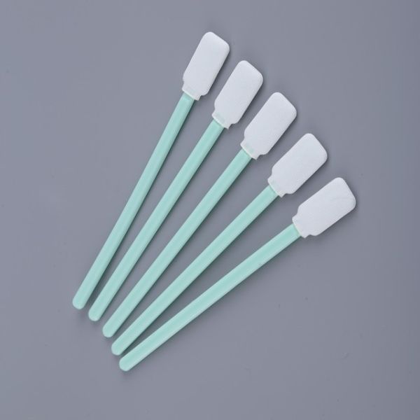 Lint Free Polyester Swab with Nonwoven Head for Inkjet Printer Cleaning and Electronics