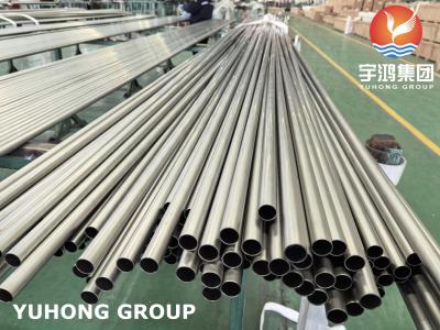 Seamless Titanium Alloy Tube B338 GR.2 Heat Exchanger Tubing Cold Drawing