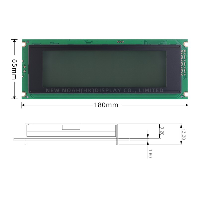 Grey Film 5.7-Inch LCM24064B-3 Graphic LCD Display Screen LCD Uv ResiStant Material UC6963