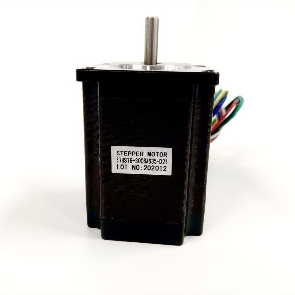 86HS118-6004 118mm Nema 34 Stepper Motor 6A 8.5NM 85 KgCm 6.0mH Inductance
