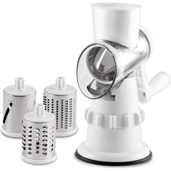 ABS Vegetable Chopper Round Slicer Graters Potato Carrot Cheese Shredder Kitchen Tool
