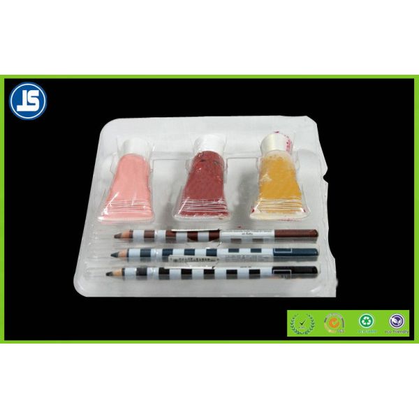 Environmental Plastic Cosmetic Trays organizer , acrylic cosmetic tray
