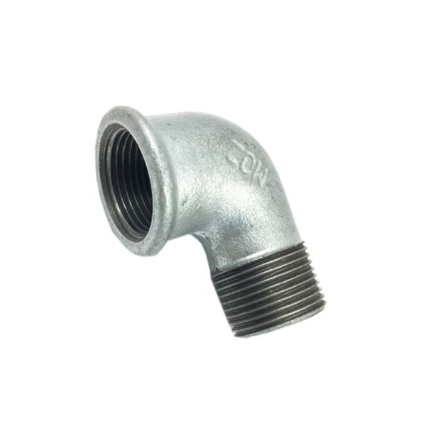 Metallurgical Galvanized Black Malleable Iron Street Elbow Male Female NPT Thread