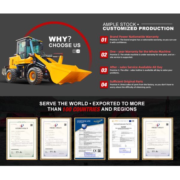 Cheap Wheel Loader CE Approved Top Mini Front End Articulating New Small Wheel Loader for Sale