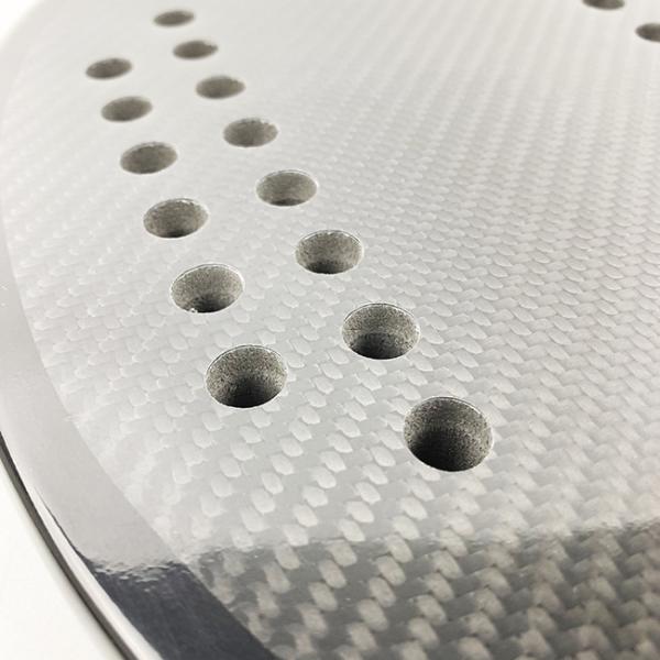 UV Printing Tennis Paddle Carbon Racket Eva 17 3k Carbon Fiber