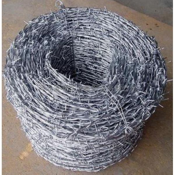 Hot dip galvanized barbed wire fence (manufacture)