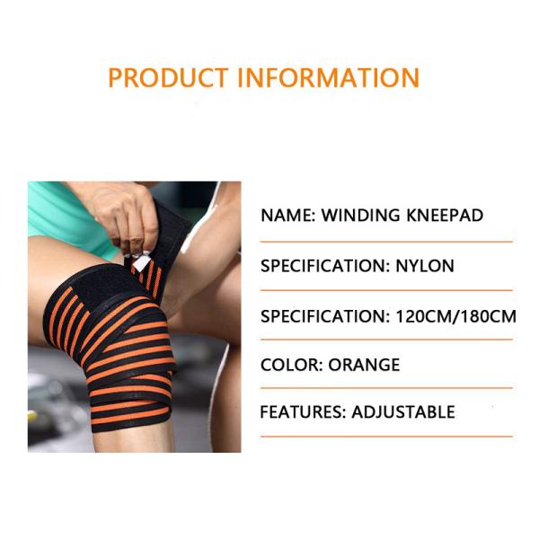 High Quality Adult Brace Adjustable Guard Sports Knee Wraps