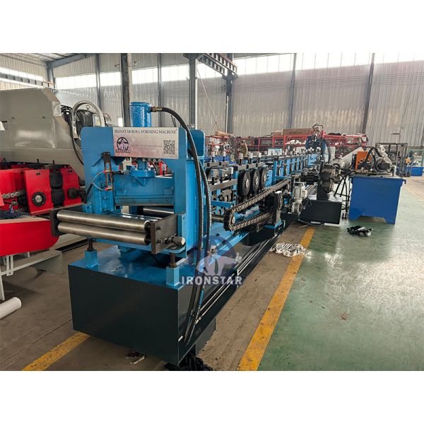 “Factory Direct 80-300mm Adjustable Size C Purlin Roll Forming Machine Automatic C Channel Purlin Forming Machine for Ecuador”