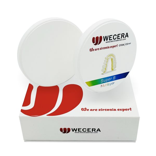 Flexural Strength 700-1050 MPa Pre-Colored Zirconia Disks for Precise Dental Restorations Customizable