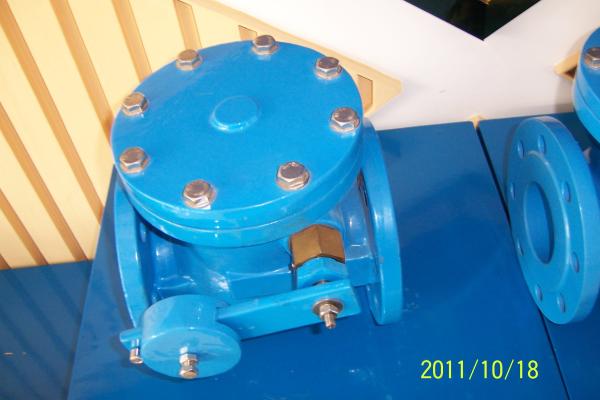 Flanged Swing Check Valve With Ductile Iron Body PN16 / 150lbs Pressure