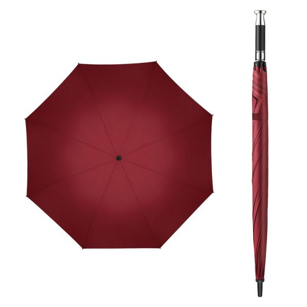 190T Ponegee Fabric Large Umbrella with Customized Logo Printed and Automatic Anti-UV