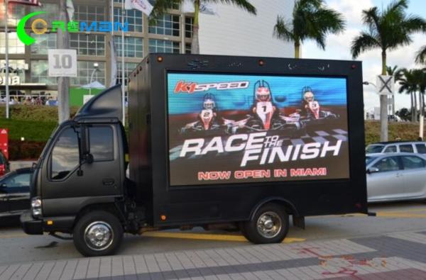 P8 SMD RGB Mobile Digital Billboard MBI5153 5124 IC Graceful Concise Appearence