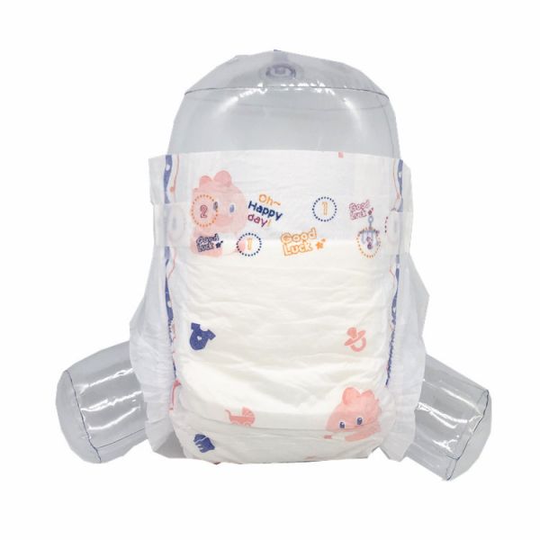 Fluff Pulp Baby Soft Diapers Pants Non Woven 3D Leak Protection