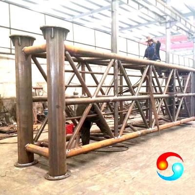 120m Hot Dip Galvanized Steel Structures Angular Steel Plates