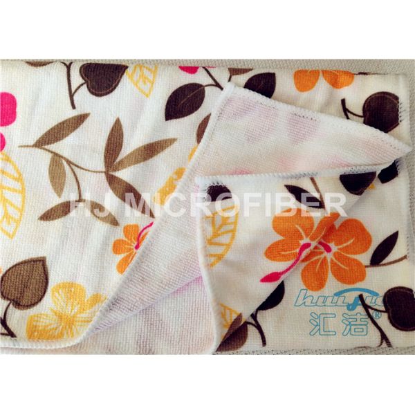 Высоким absorbent напечатанный цветком полиэфир ткани 80% Microfiber штриховатости свободно