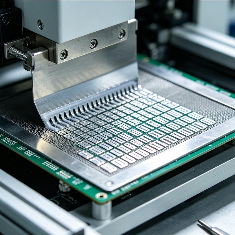 Customized SMT Solder Paste Printing Process For Electronic Components