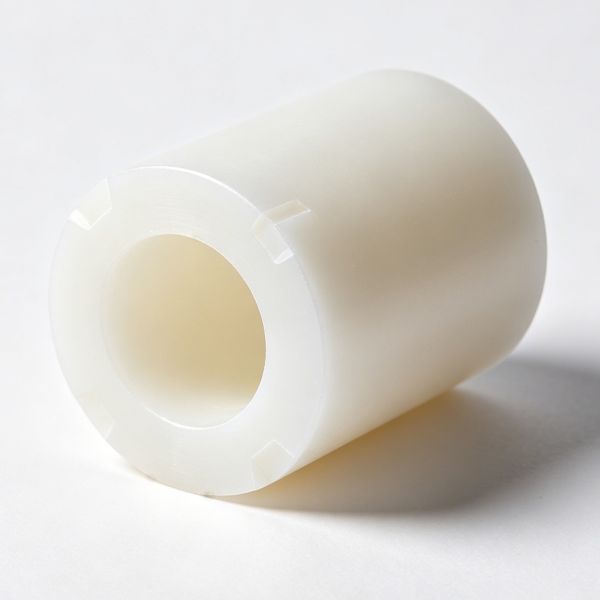 Precision CNC Turned Delrin Bearing Sleeve for Industrial and Automotive Applications