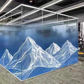 Прозрачное специальное защитное стекло, прямоугольное специальное изолированное стекло