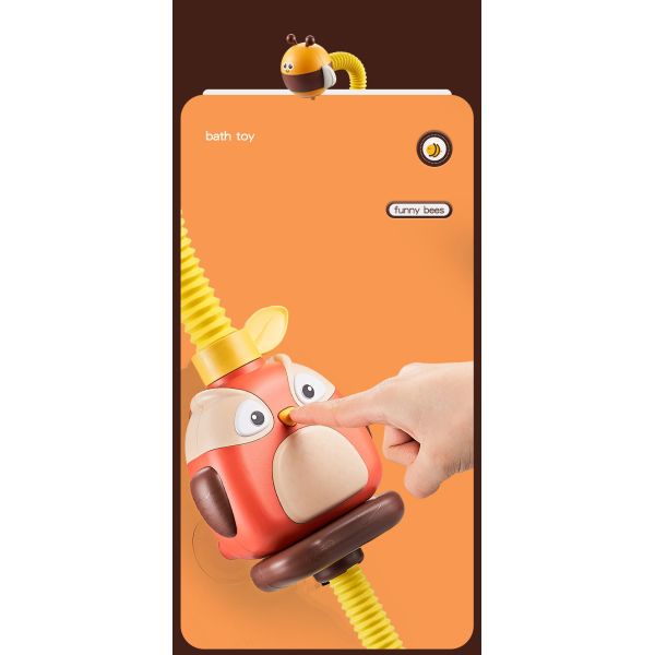 Children's Bathroom Shower Little Bee Electric Shower with Automatic Water Spray