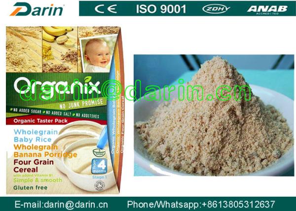 Extruded Rice Baby Powder Nutritional Flour Food Processing Line