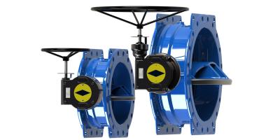 Válvula de borboleta de grande resistência da água, válvulas de borboleta dútiles do elevado desempenho do ferro