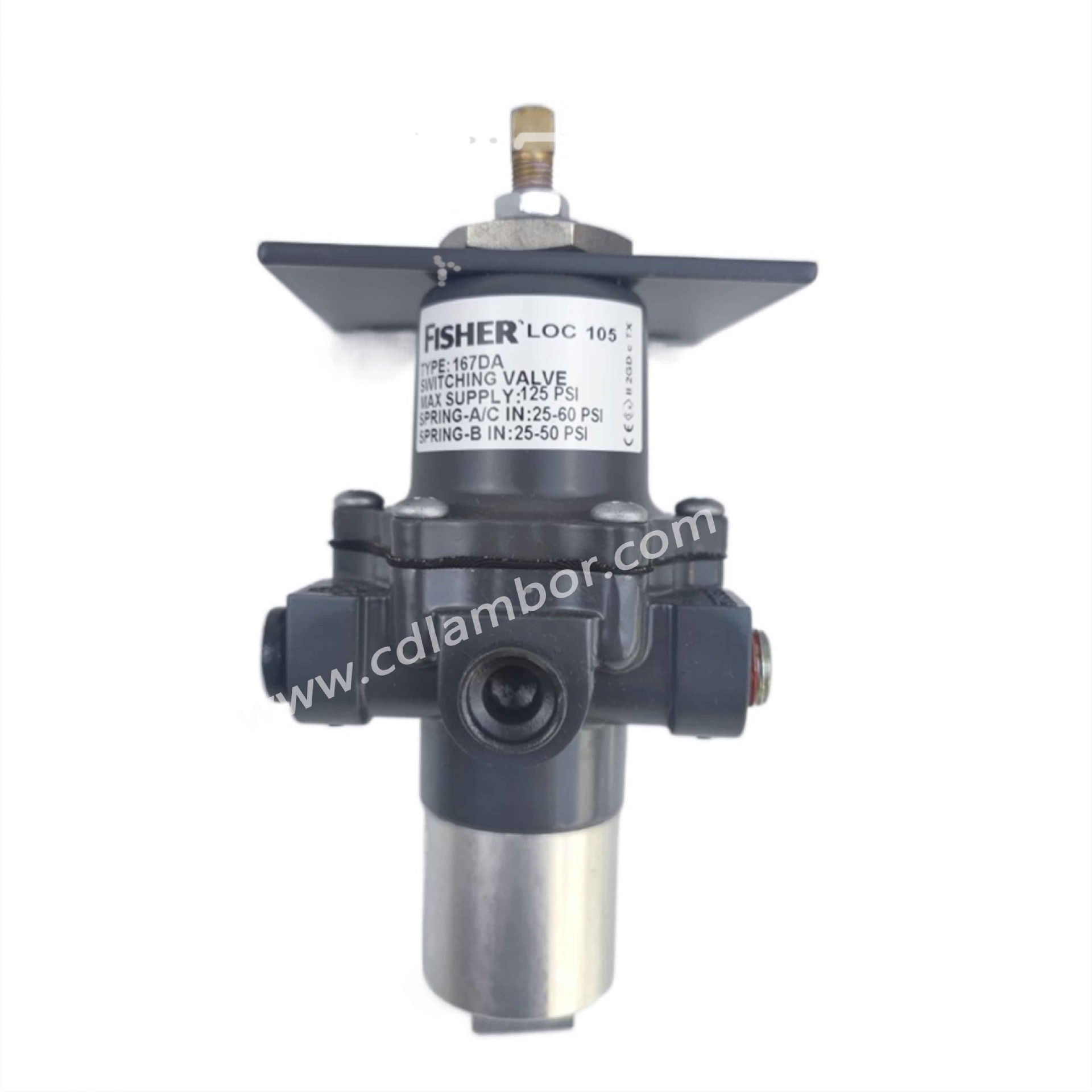 FISHER 167DA Filter pressure reducing guard valve lockup regulating 167DA-13