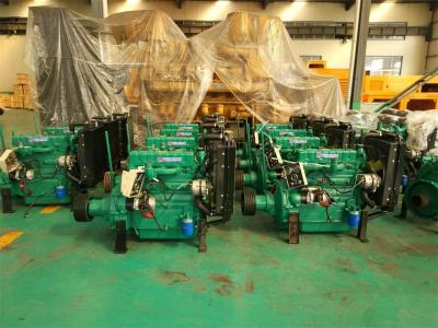 motor diesel de 30kw/40hp 1500rpm com a polia da embreagem e de correia para o triturador da palha