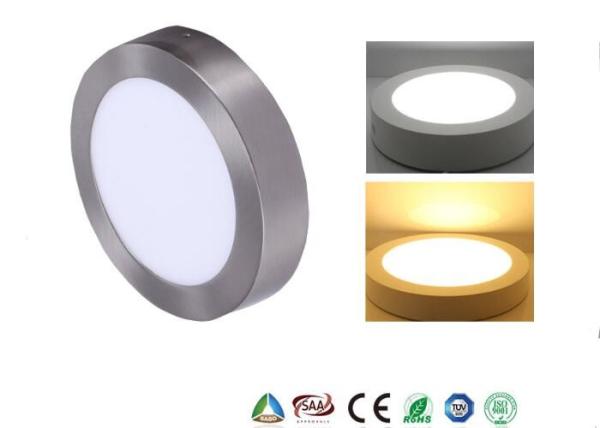 12 W Surface Mounted LED Panel Light Black / Sliver / Gold Wood Aluminum Housing