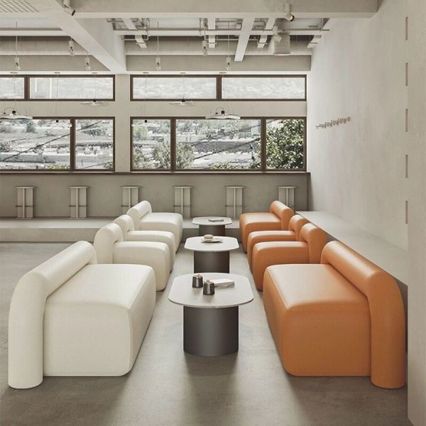 Star Hotel Lobby Furniture Leisure Sofas Chairs Tables Custom Regular Size