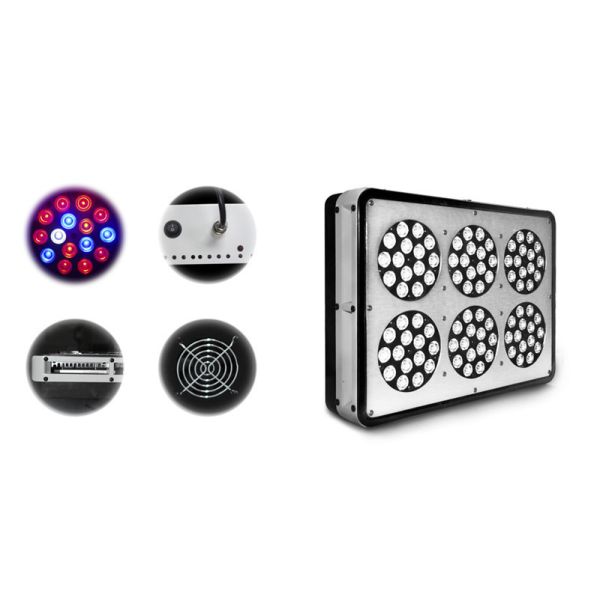 hot selling waterproof led plant light bulbs, apollo 6 greenhouse led grow light
