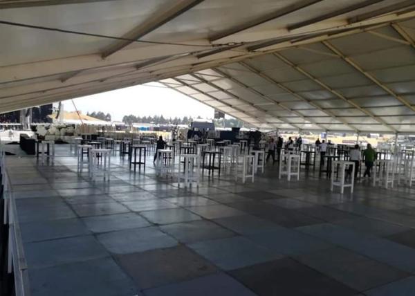 waterproof White Clear Span 40x50m Aluminum Tent For Event