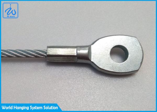 O cabo que da segurança de Saveking a corda de fio de aço inoxidável provê o Pvc revestiu a corda de nylon