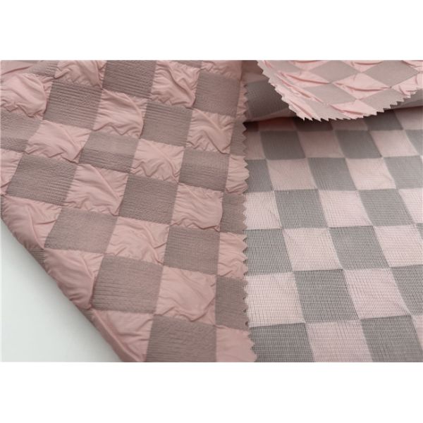 380T FD Nylon Wrinkle Lightweight Recycled PET Fabric For Jacket