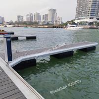 Calzada flotante el pontón del canotaje de los diques flotantes del finger del muelle de aluminio del puente