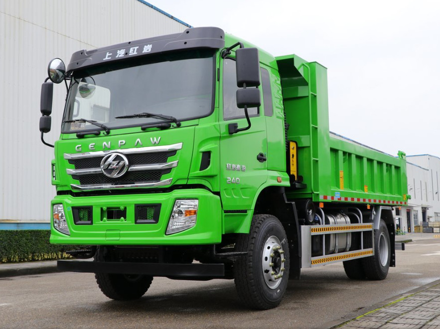 Самосвал версии 4.2M 5.8M SAIC Hongyan Jiebao 180HP 240HP 4X2 стандартный
