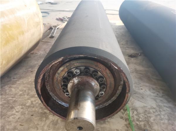 Steel Tail Bend 3000mm Conveyor Drum Pulley For Coal Mine