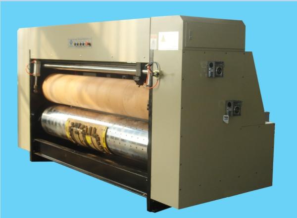 Mechanical Die-Cutter Flexo Printing Machine , Vacuum Feeding Machine