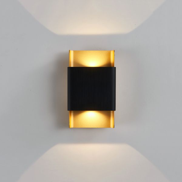 6W Creative Nordic Double Head Wall Lamp LED Up and Down Beacon Bi-Directional LED Wall Sconce(WH-OR-214)