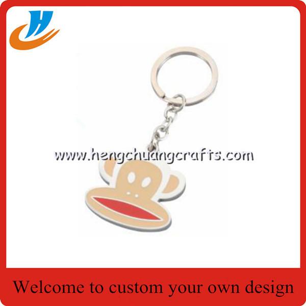 2017 New Cute Cartoon Human Icloud Keychain,mask icloud metal keyrings